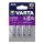 Varta 6103301404 - 4 pz Batteria al litio ULTRA AAA 1,5V