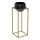 Vaso da fiori in metallo 81,3x29 cm oro