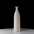 Vaso in ceramica bianca da 33 cm