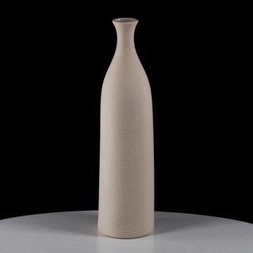 Vaso in ceramica bianca da 46 cm