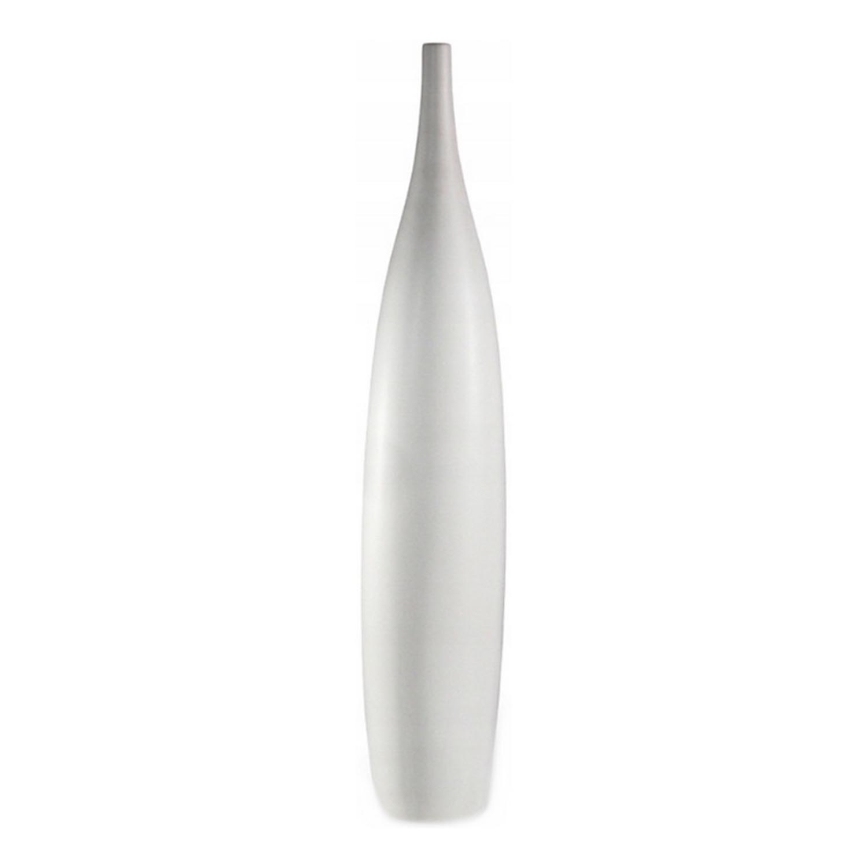 Vaso in ceramica bianco H 70 cm