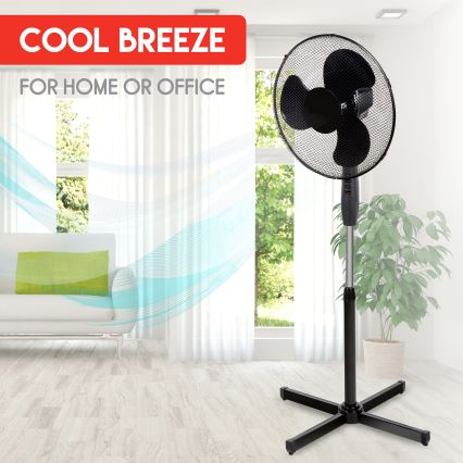 Ventilatore 40W/230V d. 40 cm nero