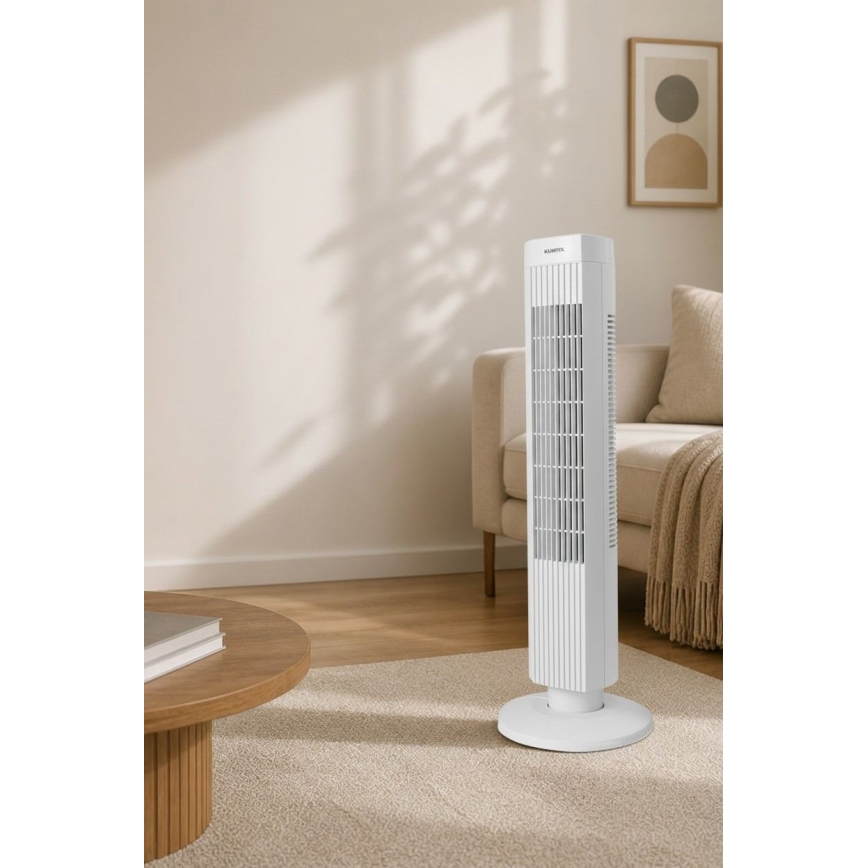 Ventilatore a colonna 50W/230V 74,5 cm bianco