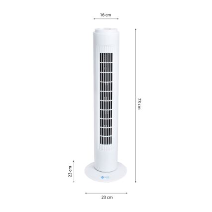 Ventilatore a colonna TOWER 50W/230V bianco