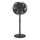 Ventilatore a piantana 120W/230V 108 cm nero + telecomando