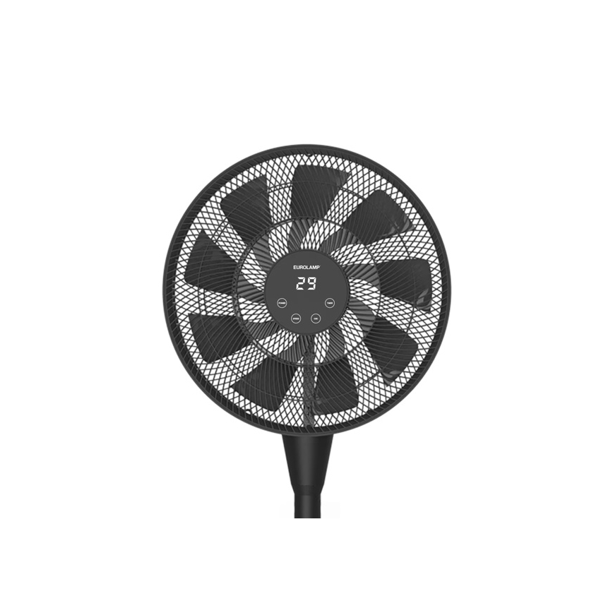 Ventilatore a piantana 25 W/230 V Ø 40 cm nero + telecomando