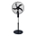 Ventilatore a piantana 60 W/230 V, Ø 50 cm, nero