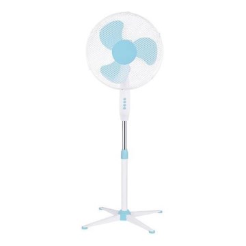 Ventilatore a piantana 60W/230V 125 cm bianco/blu