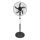 Ventilatore a piantana 60W/230V 129 cm nero + telecomando