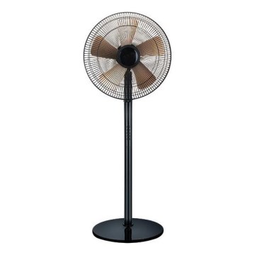 Ventilatore a piantana 60W/230V, altezza 126 cm, oro/nero
