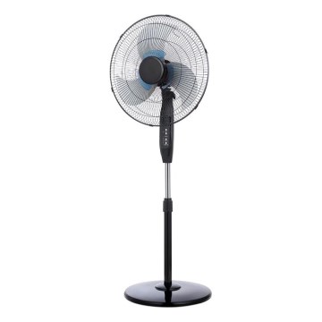 Ventilatore a piantana 65 W/230 V, Ø 50 cm, nero, con telecomando
