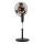 Ventilatore a piantana con termoventilatore 35W/2000W/230V Ø 40 cm nero