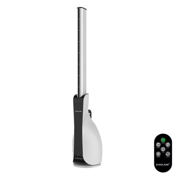 Ventilatore a torre con ionizzatore 30W/230V 102 cm bianco + telecomando