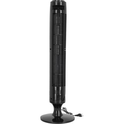 Ventilatore a torre LISSE 45W/230V 91,4 cm nero + telecomando