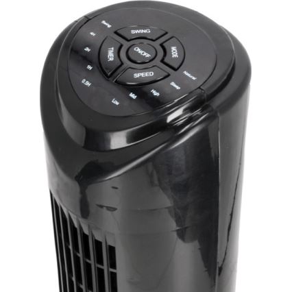Ventilatore a torre LISSE 45W/230V 91,4 cm nero + telecomando