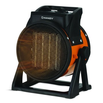 Ventilatore con elemento riscaldante in ceramica 1000/2000W/230V arancione/nero