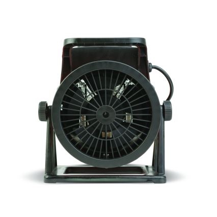 Ventilatore con elemento riscaldante in ceramica 1000/2000W/230V arancione/nero