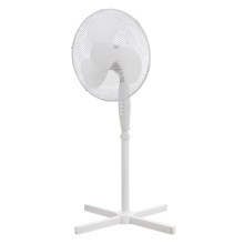 Ventilatore con piedistallo 40 cm, 3 gradi di velocità, bianco 50W
