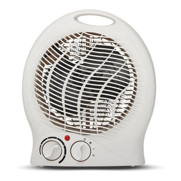 Ventilatore con resistenza ZEFIR 1000/2000W/230V bianco