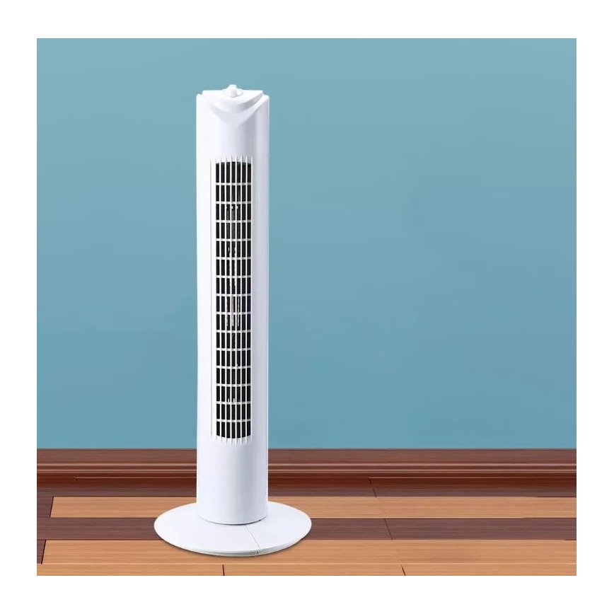 Ventilatore con timer 45W/230V bianco