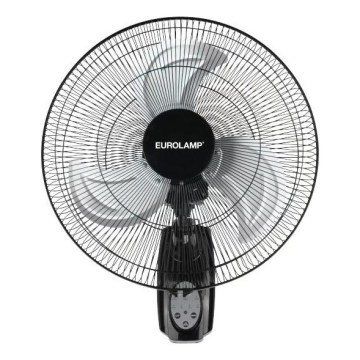 Ventilatore da parete 90W/230V Ø 50 cm nero
