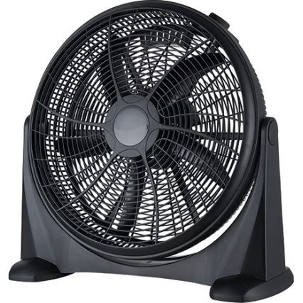 Ventilatore da pavimento 100W/230V diam. 50 cm nero