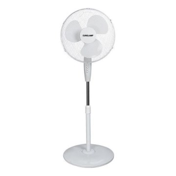Ventilatore da pavimento 60W/230V, diametro 40 cm, bianco