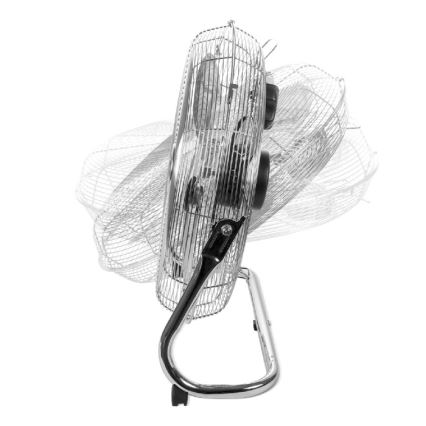 Ventilatore da pavimento VIENTO 200W/230V cromo lucido