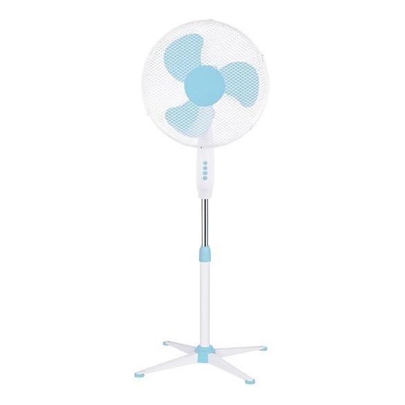 Ventilatore da piantana 60 W / 230 V Ø 40 cm, bianco/blu