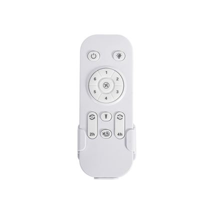 Ventilatore da soffitto diametro 132 cm IP44 nero + telecomando