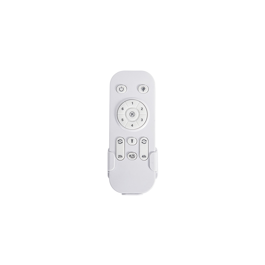 Ventilatore da soffitto diametro 132 cm IP44 nero + telecomando
