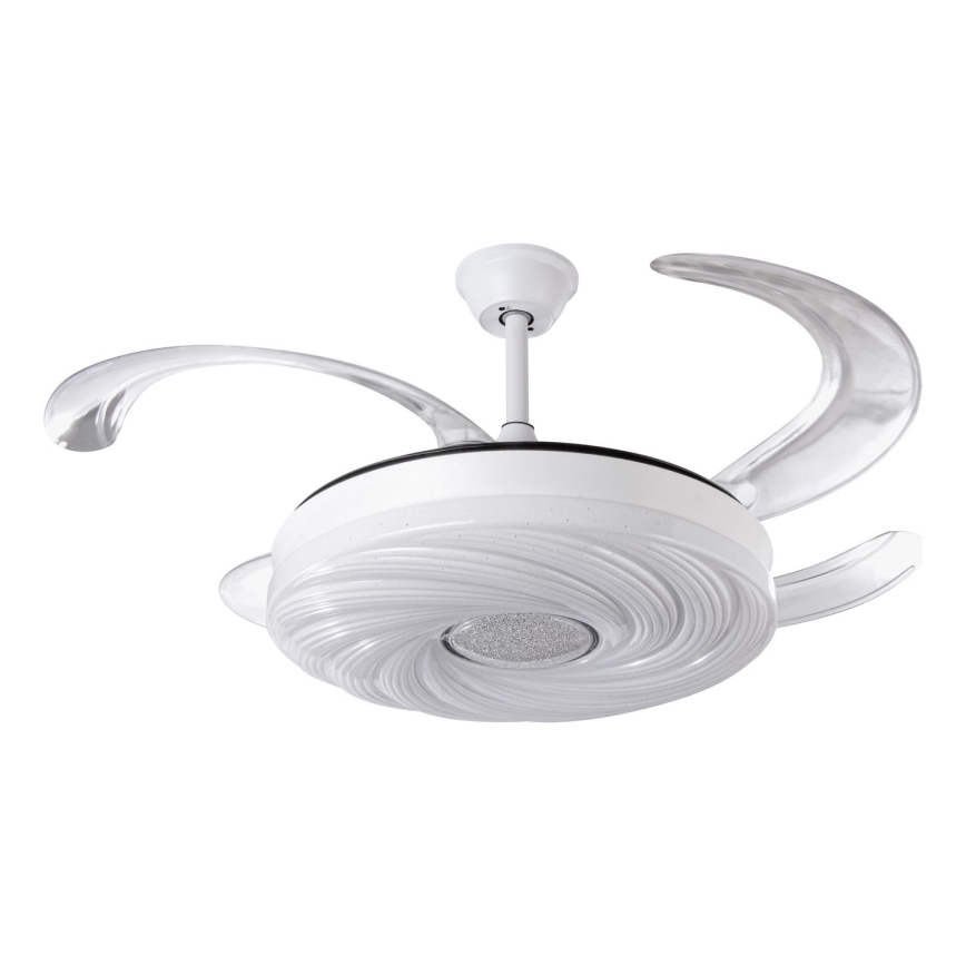 Ventilatore da soffitto dimmerabile a LED LED/60W/230V 3000-6000K diametro 50 cm bianco + telecomando