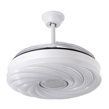 Ventilatore da soffitto dimmerabile a LED LED/60W/230V 3000-6000K diametro 50 cm bianco + telecomando