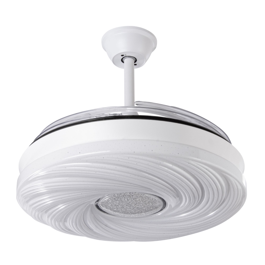 Ventilatore da soffitto dimmerabile a LED LED/60W/230V 3000-6000K diametro 50 cm bianco + telecomando