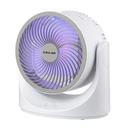 Ventilatore da tavolo LED RGB 10W/5V Ø 18,5 cm