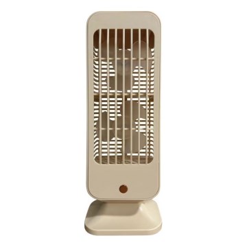 Ventilatore da tavolo ricaricabile 5W/5V 1200 mAh beige