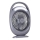 Ventilatore da tavolo ricaricabile con illuminazione LED, LED/2,8W/5V USB, 2400 mAh, grigio