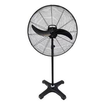 Ventilatore industriale da pavimento 115 W/230 V Ø 66 cm nero