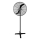 Ventilatore industriale da pavimento 180 W/230 V, 157 cm, nero