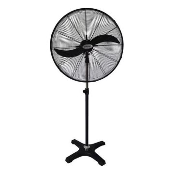 Ventilatore industriale da pavimento 190 W/230 V, altezza 187 cm, nero