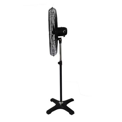 Ventilatore industriale da pavimento 190 W/230 V, altezza 187 cm, nero