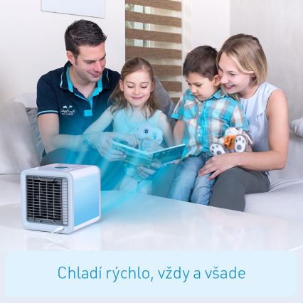 Ventilatore portatile con raffreddamento