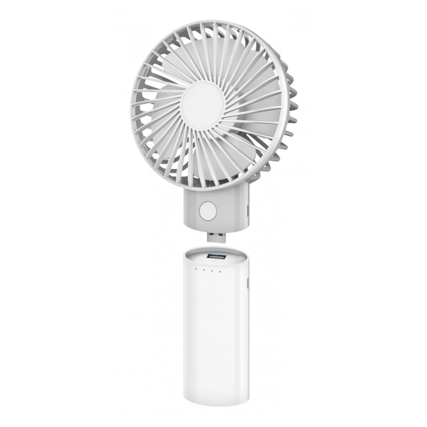 Ventilatore ricaricabile con batteria esterna 4000 mAh/3,7V USB-C