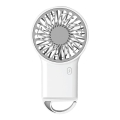Ventilatore tascabile ricaricabile 3W/5V 300 mAh bianco