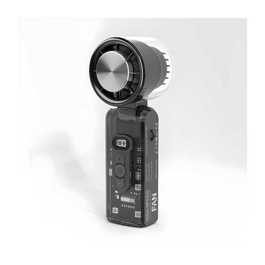 Ventilatore tascabile ricaricabile 6W/5V 2000 mAh