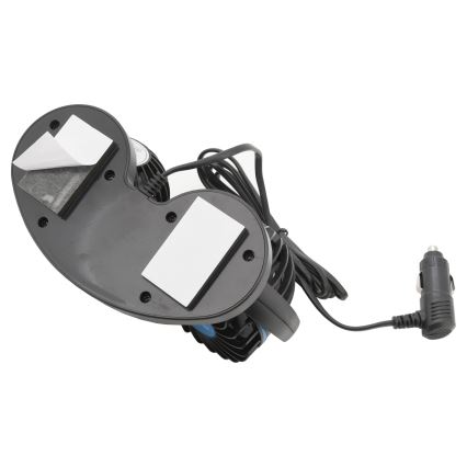 Ventola cruscotto auto 4W/12V nera