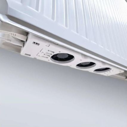 Ventola del radiatore 5/230V bianco