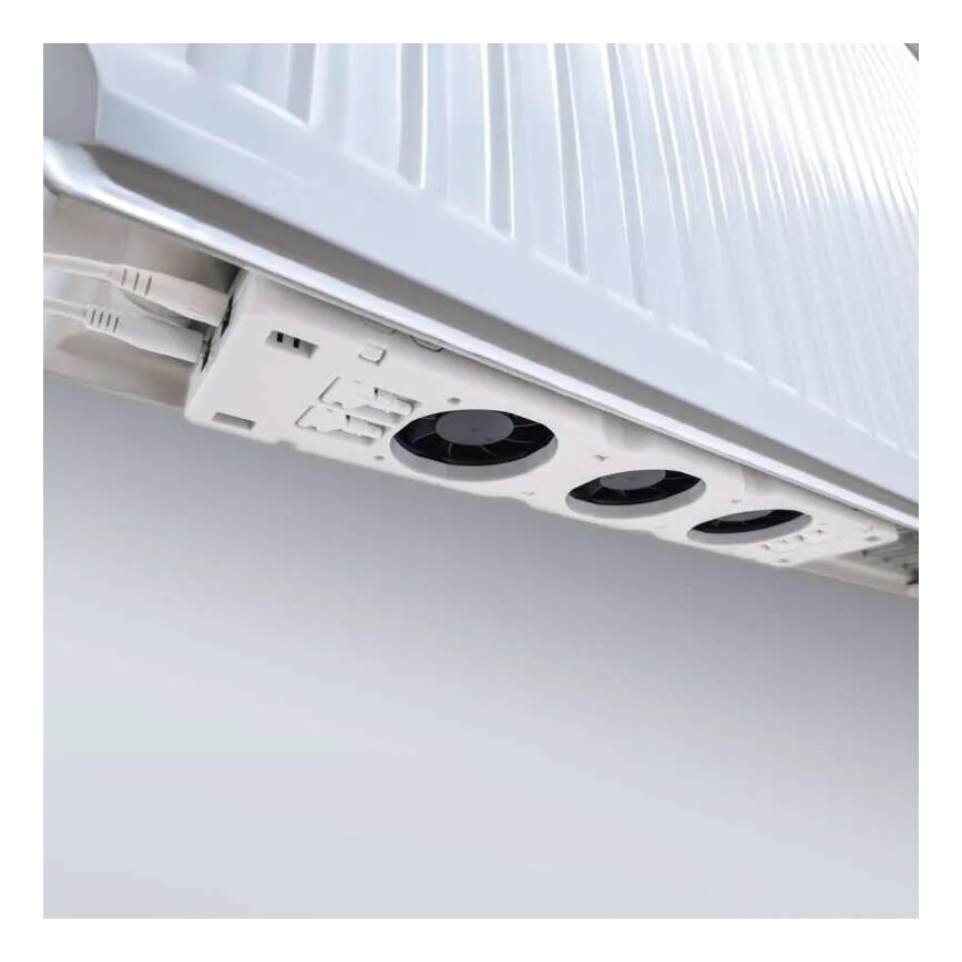 Ventola del radiatore 5/230V bianco