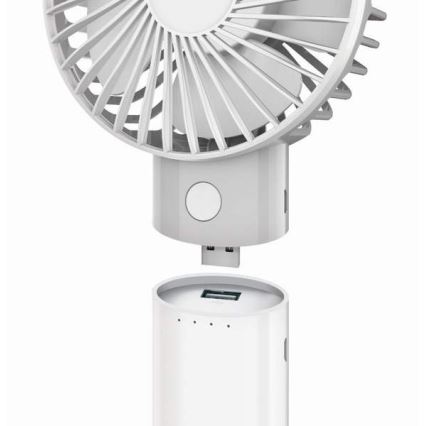 Ventola di ricarica con power bank 4000 mAh/3,7V microUSB