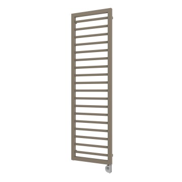 Vertaduro - Radiatore da bagno con termostato ADEL 600W 172x50 cm tortora